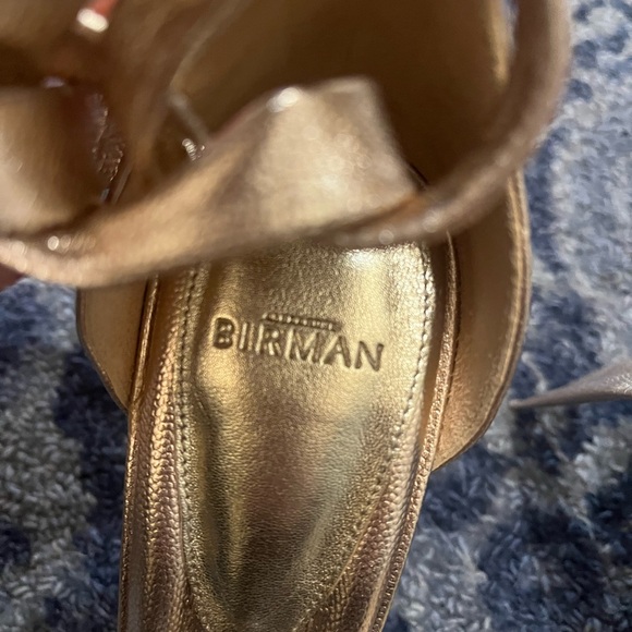 Alexandre Birman Gold Bow Clarita Heels, Size 39 - Picture 9 of 13